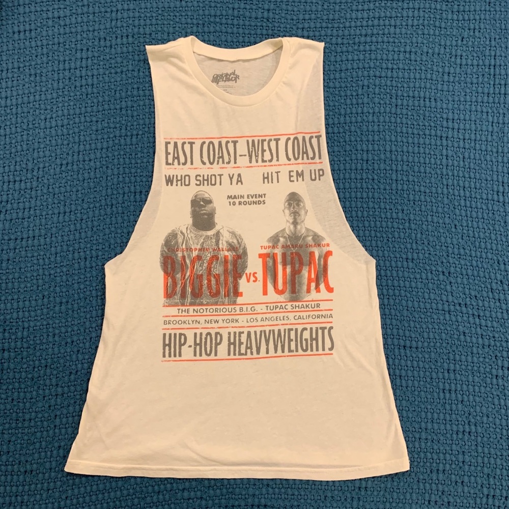 Original flavor biggie 2pac tank